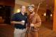 West Virginia head football coach Dana Holgorsen with crazed WVU fan