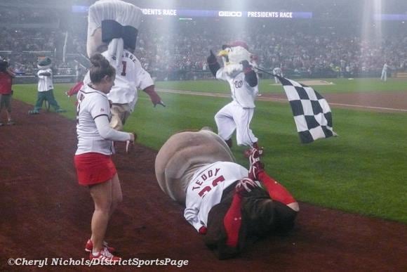 Washington Nationals: Will Teddy Win the Presidents' Race in 2012?