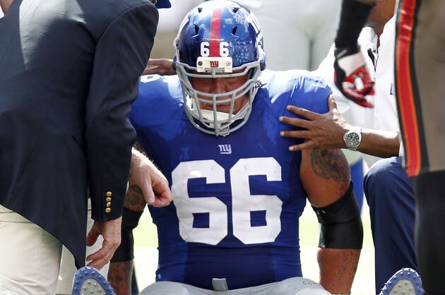 David Diehl Returns, but Giants Practice Without Two Starting Offensive Linemen