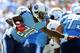 SAN DIEGO, CA - SEPTEMBER 16: Chris Johnson #28 of the Tennessee Titans carries the ball against the San Diego Chargers at Qualcomm Stadium on September 16, 2012 in San Diego, California. (Photo by Harry How/Getty Images)