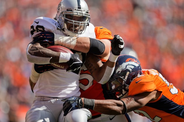 Is the Blocking to Blame for Darren McFadden's Struggles?