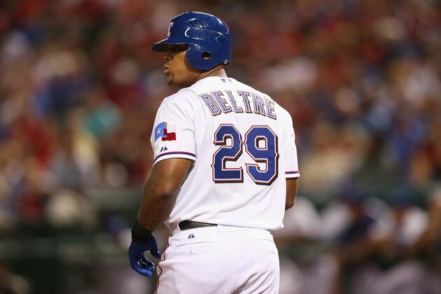 Adrian Beltre Is AL Player of the Month for Second Consecutive September