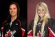 Five year veteran Halli Krzyzaniak and newcomer Bridget Baker (courtesy of PofE Athletics)