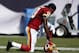 TAMPA, FL - SEPTEMBER 30: Quarterback Robert Griffin III #10 of the Washington Redskins prays just before the start of the game against the Tampa Bay Buccaneers during the game at Raymond James Stadium on September 30, 2012 in Tampa, Florida. (Photo by J. Meric/Getty Images)