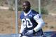 Aug.1, 2012; Oxnard, CA, USA; Dallas Cowboys defensive end Jay Ratliff (90) works on conditioning during training camp. Mandatory Credit: Jayne Kamin-Oncea-US PRESSWIRE