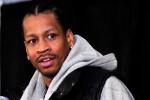 Iverson Playing Exhibition in China Against Marbury's Team