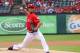 ARLINGTON, TX - SEPTEMBER 30: Yu Darvish #11 of the Texas Rangers pitches in game one against the Los Angeles Angels of Anaheim at Rangers Ballpark in Arlington on September 30, 2012 in Arlington, Texas. (Photo by Rick Yeatts/Getty Images)