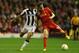 LIVERPOOL, ENGLAND - OCTOBER 04: Marco Davide Faraoni of Udinese Calcio competes with Jack Robinson of Liverpool during the UEFA Europa League Group A match between Liverpool and Udinese at Anfield on October 4, 2012 in Liverpool, England. (Photo by Clive Brunskill/Getty Images)