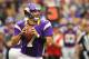 MINNEAPOLIS, MN - SEPTEMBER 23: Christian Ponder #7 of the Minnesota Vikings against the San Francisco 49ers at the Hubert H. Humphrey Metrodome on September 23, 2012 in Minneapolis, Minnesota. (Photo by Adam Bettcher/Getty Images)