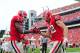 ATHENS, GA - SEPTEMBER 29: Michael Bennett #82 of the Georgia Bulldogs is congratulated by Todd Gurley #82 after scoring a touchdown against the Tennessee Volunteers at Sanford Stadium on September 29, 2012 in Athens, Georgia. (Photo by Scott Cunningham/Getty Images)