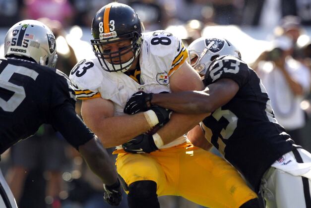 Steelers' Miller Is NFL's Top Red-Zone Target