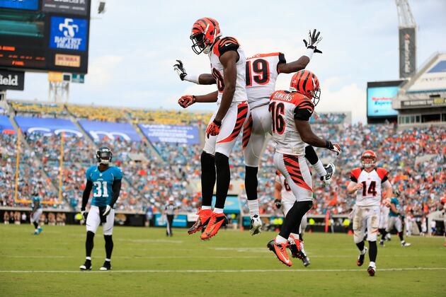 WR A.J. Green on Record Pace