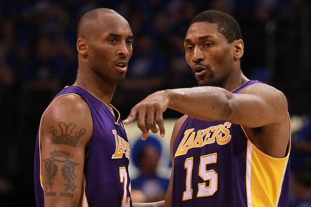 Kobe Says Metta World Peace in the Best Shape Since His Indiana Days
