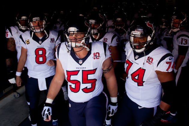 Wade Smith Misses Practice with Knee Issue