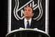 September 13, 2012; New York, NY, USA; NHL commissioner Gary Bettman speaks during a press conference at the Crowne Plaza Times Square. Mandatory Credit: Brad Penner-US PRESSWIRE