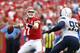 KANSAS CITY, MO - SEPTEMBER 30: Matt Cassel #7 of the Kansas City Chiefs passes the football against the San Diego Chargers during the game at Arrowhead Stadium on September 30, 2012 in Kansas City, Missouri. (Photo by Joe Robbins/Getty Images)