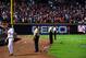 ATLANTA, GA - OCTOBER 05: Bottles and cups are seen on the field after they were thrown by fans after the home fans disagree with an infield fly ruling on a ball hit by Andrelton Simmons #19 of the Atlanta Braves in the eighth inning while taking on the St. Louis Cardinals during the National League Wild Card playoff game at Turner Field on October 5, 2012 in Atlanta, Georgia. (Photo by Scott Cunningham/Getty Images)