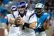 Sep 30, 2012; Detroit, MI, USA; Minnesota Vikings quarterback Christian Ponder (7) runs the ball during the third quarter against the Detroit Lions at Ford Field. Minnesota won 20-13. Mandatory Credit: Tim Fuller-US PRESSWIRE