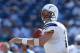 SAN DIEGO, CA - SEPTEMBER 23: Quarterback Philip Rivers #17 of the San Diego Chargers drops back to pass against the Atlanta Falcons at Qualcomm Stadium on September 23, 2012 in San Diego, California. (Photo by Jeff Gross/Getty Images)
