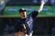 CHICAGO, IL - SEPTEMBER 29: Matt Moore #55 of the Tampa Bay Rays pitches against the Chicago White Sox in the first inning on September 29, 2012 at U.S. Cellular Field in Chicago, Illinois. (Photo by David Banks/Getty Images)