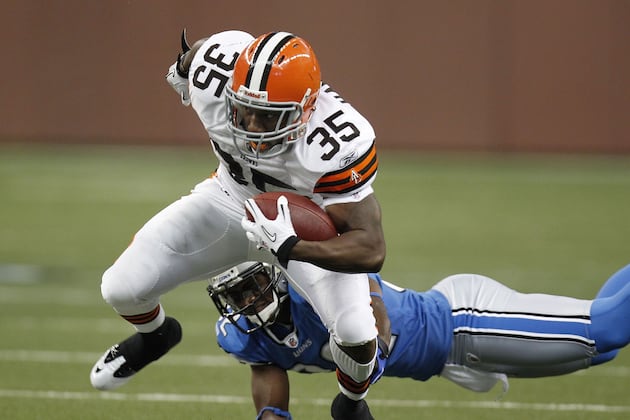 Cribbs Says Jerome Harrison Is Dealing with Seizures