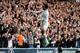 LONDON, ENGLAND - OCTOBER 07: Aaron Lennon of Tottenham Hotspur celebrates scoring their second goal during the Barclays Premier League match between Tottenham Hotspur and Aston Villa at White Hart Lane on October 7, 2012 in London, England. (Photo by Shaun Botterill/Getty Images)