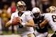 NEW ORLEANS - AUGUST 27: Drew Brees #9 of the New Orleans Saints in action against the San Diego Chargers at the Louisiana Superdome on August 27, 2010 in New Orleans, Louisiana. (Photo by Chris Graythen/Getty Images)