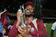 COLOMBO, SRI LANKA - OCTOBER 07: Chris Gayle of the West Indies celebrates with the trophy after winning the ICC World Twenty20 2012 Final between Sri Lanka and the West Indies at R. Premadasa Stadium on October 7, 2012 in Colombo, Sri Lanka. (Photo by Gareth Copley/Getty Images)