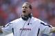 AUBURN, AL - OCTOBER 6: Head coach Gene Chizik of the Auburn Tigers argues a call during a game against the Arkansas Razorbacks at Jordan-Hare Stadium on October 6, 2012 in Auburn, Alabama. (Photo by Wesley Hitt/Getty Images)