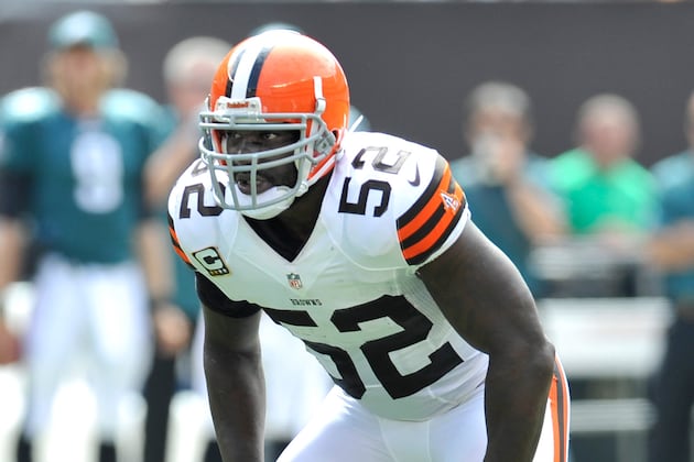 Browns' D'Qwell Jackson, Giants' Andre Brown out
