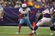 Johnson stiff-arms the air. The air still made the tackle.