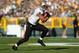 GREEN BAY, WI - SEPTEMBER 30: Tight end Jimmy Graham #80 of the New Orleans Saints runs after a reception against the Green Bay Packers at Lambeau Field on September 30, 2012 in Green Bay, Wisconsin. (Photo by Jeff Gross/Getty Images)