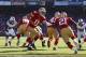 SAN FRANCISCO, CA - OCTOBER 07: Quarterback Alex Smith #11 of the San Francisco 49ers hands off to running back Frank Gore #21 during the fourth quarter against the Buffalo Bills at Candlestick Park on October 7, 2012 in San Francisco, California. The San Francisco 49ers defeated the Buffalo Bills 45-3. Photo by Jason O. Watson/Getty Images)