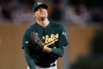 A's Reliever Pitches Days After Death of Newborn Son