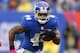 EAST RUTHERFORD, NJ - OCTOBER 07: Ahmad Bradshaw #44 of the New York Giants runs with the ball against the Cleveland Browns during their game at MetLife Stadium on October 7, 2012 in East Rutherford, New Jersey. (Photo by Al Bello/Getty Images)