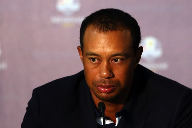 Report: Tiger Woods Couldn't Sleep After Ryder Cup Loss