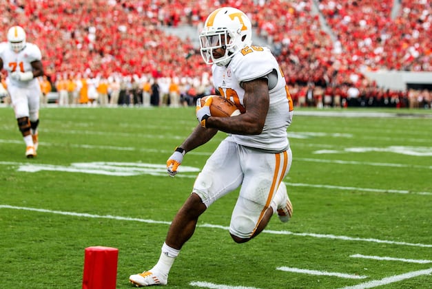 Surprise: Vols' Neal Leads SEC in Carries