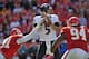 Joe Flacco gets sacked in a game vs. Kansas City