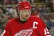 DETROIT - APRIL 11: Steve Yzerman #19 of the Detroit Red Wings skates during the NHL game agaisnt the Edmonton Oilers at Joe Louis Arena April 11, 2006 in Detroit, Michigan. The Red Wings won the game 2-0.(Photo By Dave Sandford/Getty Images)