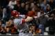Reds look to close out the Giants at home