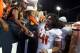 TUCSON, AZ - SEPTEMBER 29: Linebacker Feti Taumoepeau #41 of the Oregon State Beavers after the college football game against the Arizona Wildcats at Arizona Stadium on September 29, 2012 in Tucson, Arizona. The Beavers defeated the Wildcats 38-35. (Photo by Christian Petersen/Getty Images)
