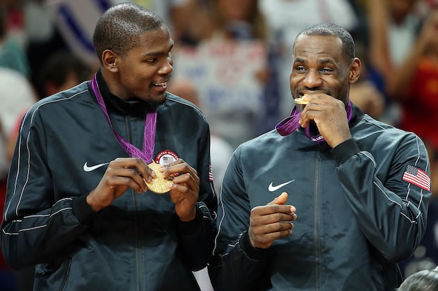 Kevin Durant Says Workouts with LeBron James Blown 'Out of Proportion'