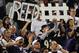 BALTIMORE, MD - SEPTEMBER 10: Baltimore Ravens fans cheer for safety Ed Reed #20 of the Baltimore Ravens (not pictured) in an NFL game against the Cincinnati Bengals at M&T Bank Stadium on September 10, 2012 in Baltimore, Maryland. The Ravens won 44-13. (Photo by Patrick Smith/Getty Images)
