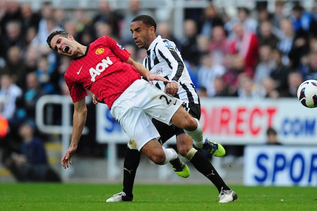 Man United's Robin Van Persie Backs FA Ruling After Alleged Elbow