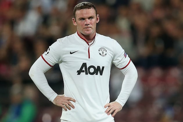 Man Utd Striker Wayne Rooney Not Worried by Goal Drought