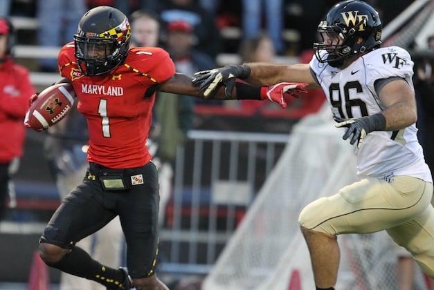 Terps' Stefon Diggs Is ACC Rookie of the Week for 2nd Time This Season