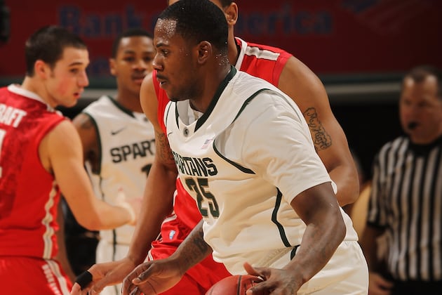 Michigan State Basketball Captains Are ... Derrick Nix and Russell Byrd