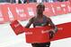 Tsegaye Kebede set the Chicago Marothan record with a time of 2:04:38