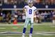 ARLINGTON, TX - OCTOBER 01: Tony Romo #9 of the Dallas Cowboys at Cowboys Stadium on October 1, 2012 in Arlington, Texas. (Photo by Ronald Martinez/Getty Images)