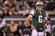 EAST RUTHERFORD, NJ - OCTOBER 08: Mark Sanchez #6 of the New York Jets looks on in the first half against the Houston Texans at MetLife Stadium on October 8, 2012 in East Rutherford, New Jersey. (Photo by Alex Trautwig/Getty Images)